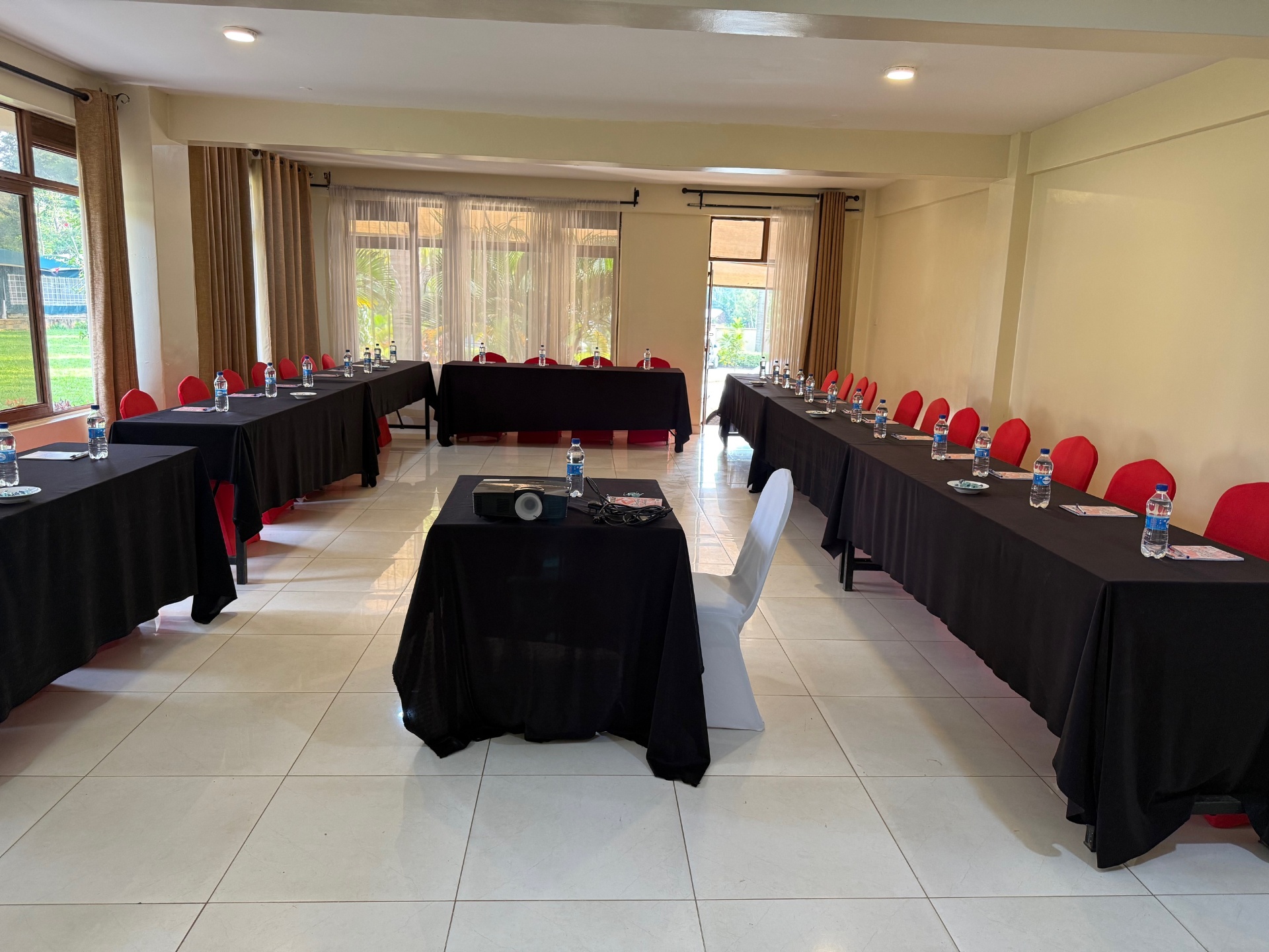 Meeting room setup